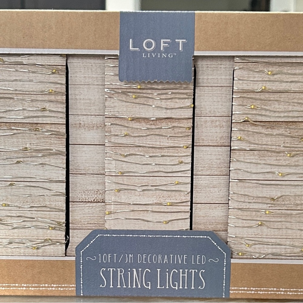 Gold Decorative LED String Lights
